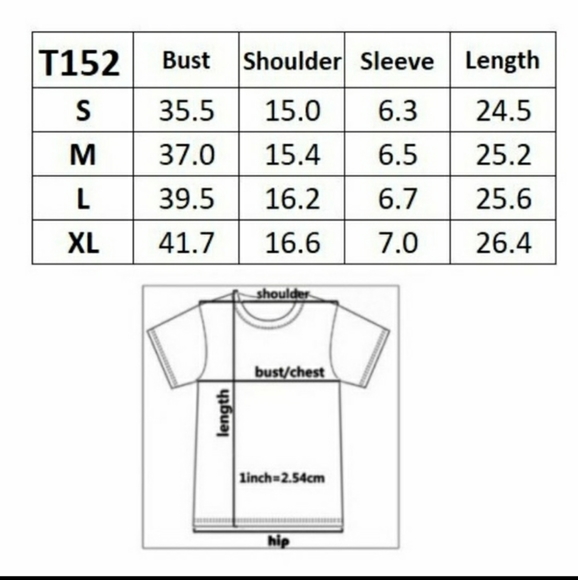 Women’s Short Sleeved Print Graphic Tees with Free Scrunchie - Picture 2 of 2